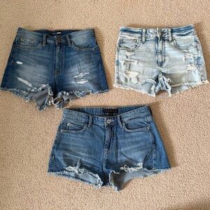 3 pair Denim  Shorts